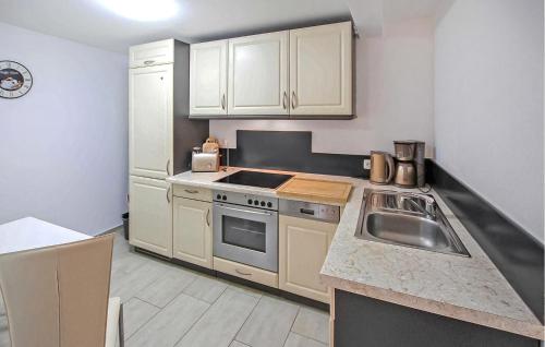 virtuve, Ferienwohnung Hohen Sprenz in Sabel