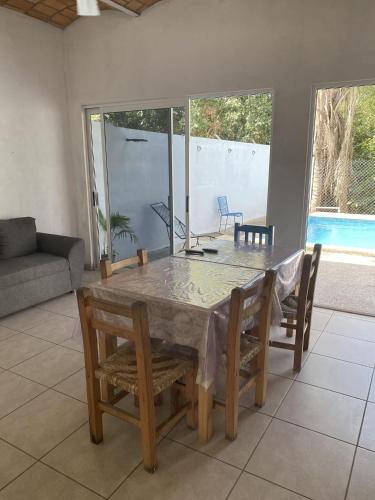 Létesítmények, C12 · Casa 2 niveles, alberca y vista al manglar in Centro