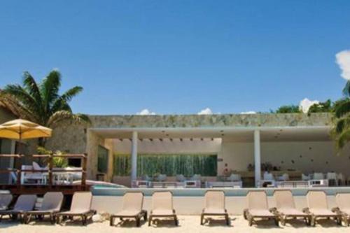 Apartment in Playa del Carmen with Private Beach , golf course and padel court, Playa del Carmen (fotografie 5)