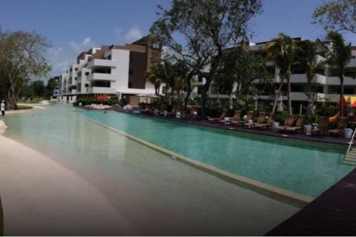 Apartment in Playa del Carmen with Private Beach , golf course and padel court, Playa del Carmen (fotografie 6)