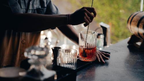 Bar/lounge, M4YA Berawa in Bali