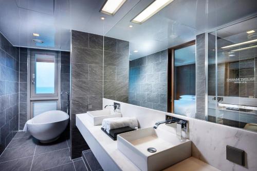 Banheiro, Hotel RegentMarine The Blue in Jeju