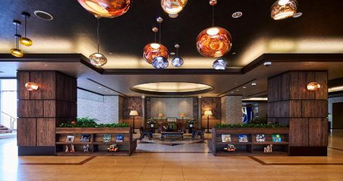 Lobby, Hotel Grand Ciel Hanamaki in Hanamaki