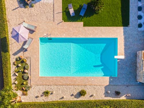 Villa Sambucia - Private Sicilian Charm Villa - Outdoor Whirlpool & Solarium