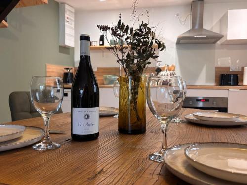 廚房, Châteaux de la Loire - Près de Tours - Cottage EAU CALME en Bord de Lac (Chateaux de la Loire - Pres de Tours - Cottage EAU CALME en Bord de Lac) in 聖阿韋坦