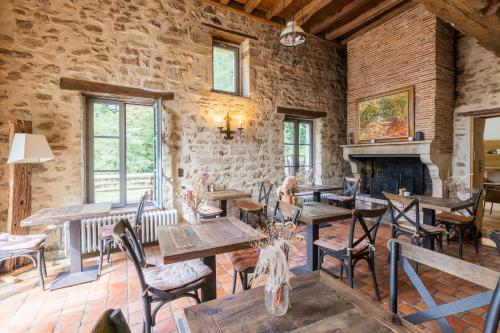 Restaurante, Demeures et Chateaux Moulin des Templiers Hotel & SPA in Avallon