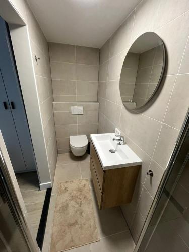 Badkamer, Joysea Appartments in Zandvoort