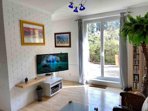 Calme et terrasse arborée en centre ville - Location saisonnière - Boulogne-sur-Mer