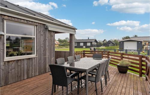 Balcony/terrace, Four-Bedroom Holiday Home In Haderslev in Diernaes