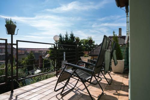 Balcony/terrace, Penzion Bene in Chotebor