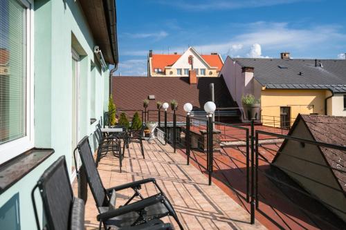 Balcony/terrace, Penzion Bene in Chotebor