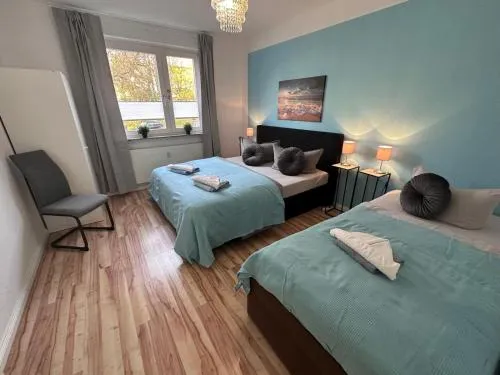 Ferienwohnung NORDLICHT mit Balkon und Smart-TV in Rostock, Deutschland
