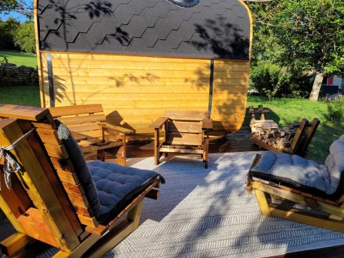 Balkons/terase, Gîte BARD des OURS (Gite BARD des OURS) in Saint-Martin-en-Vercors