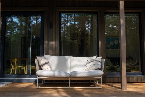 Balkons/terase, Rooslepa seaside getaway in Dirhami