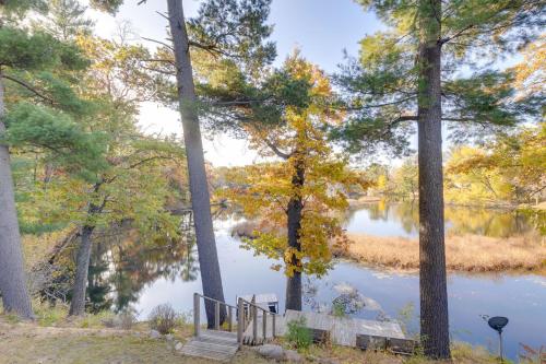 Antiquing and Fishing Riverfront Waupaca Home! Antiquing and Fishing Riverfront Waupaca Home!