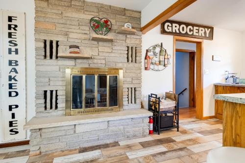 Antiquing and Fishing Riverfront Waupaca Home! Antiquing and Fishing Riverfront Waupaca Home!