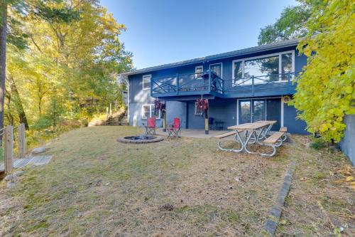 Antiquing and Fishing Riverfront Waupaca Home! Antiquing and Fishing Riverfront Waupaca Home!