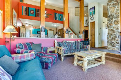 Walk to Ski Lift and Hiking Granby Ranch Condo! in Granby, USA