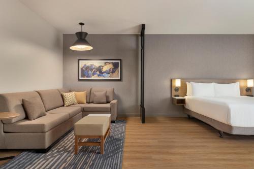 1 king bed, 1 sofa bed