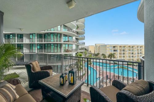 Balcony/terrace, Lighthouse on the Bay 2408-New-Bay Views w-Lazy River in Caswell