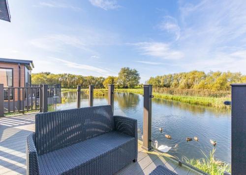 A szálláshely kívülről, Waterside Hambleton Lakeside Lodges in Hambleton (Lancashire)