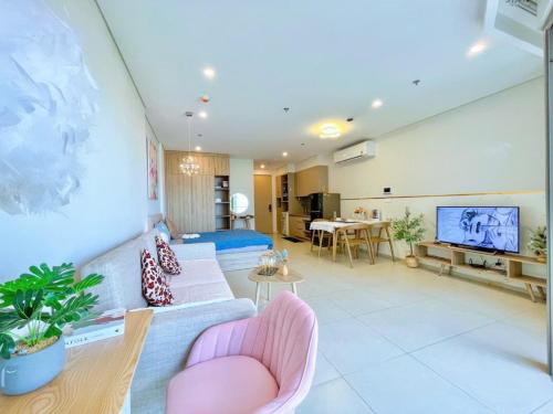 Can ho Studio The Song Vung Tau - Hong Ha Homestay - 주방