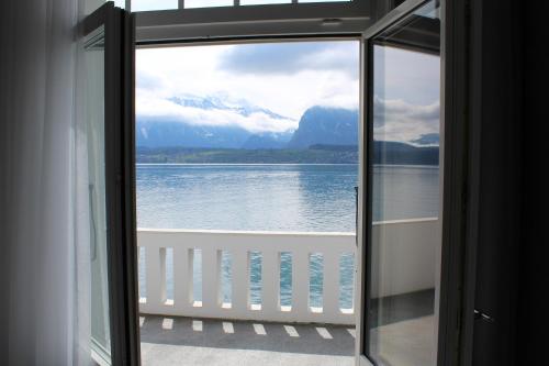 景观, 贝尔维尤莱克酒店及餐厅 (Hotel Restaurant Bellevue au Lac) in 图恩