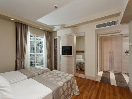 Gural Premier Belek Gural Premier Belek is perfectly located for both business and leisure guests in Antalya. The property features a wide range of facilities to make your stay a pleasant experience. Service-minded staff