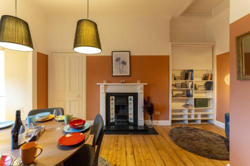 A szálláshely kívülről, Ochil View in Észak-Stirling