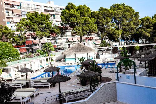 Zwembad, Inn Mallorca Aparthotel in Calvia