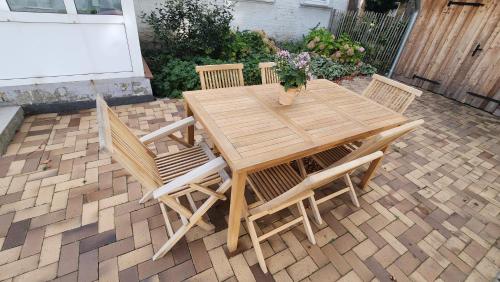 tuin, Ferienwohnung Dom in Sleeswijk