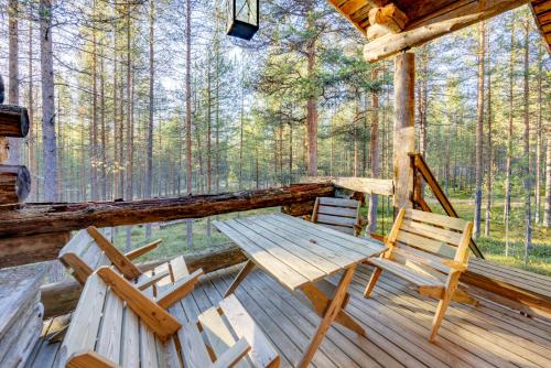 Iekārtas, Log Cabin Apartment Käkriäinen B (Log Cabin Apartment Kakriainen B) in Tonkopuro