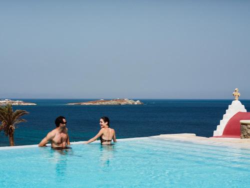Exterior view of Bill&Coo Mykonos-The Leading Hotels of the World