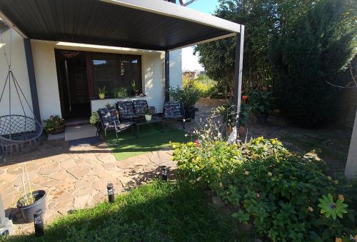 Balkons/terase, Ferienwohnung nahe Meißen in Nunchritz