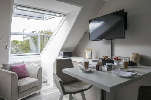 Kilátás, Gästehaus Orion - Doppelzimmer 6 (Gastehaus Orion - Doppelzimmer 6) in Spiekeroog
