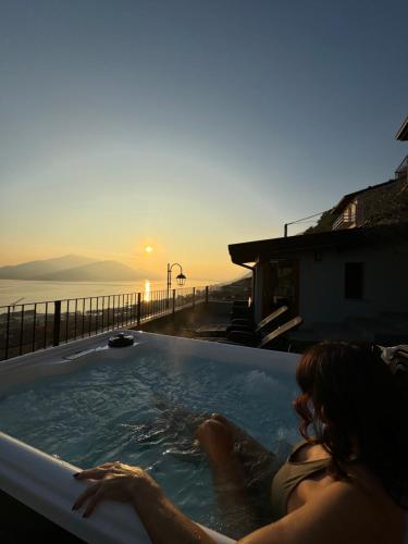 A szálláshely kívülről, Terrazza sulle mura Appartamento Luna in Predore