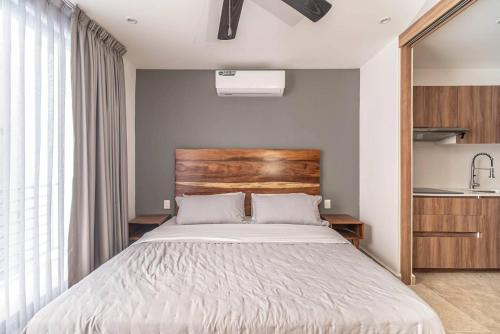 King Studio with Private Balcony, Rooftop Pool, Gym in Tulum, Mexico