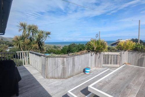 The Blue House in Paekakariki