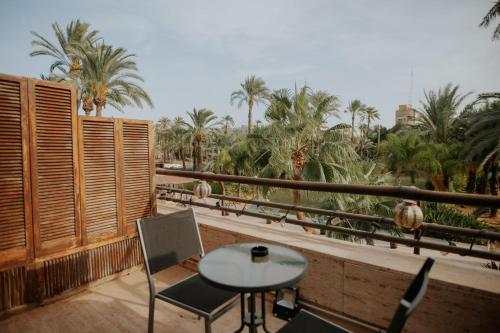 阳台/露台, Hotel Boutique Hort de Nal in 埃尔切