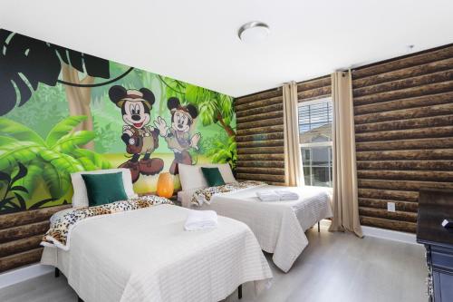 4 Beds Beautiful Themed Rooms10 Minutes Disney in Kissimmee, USA