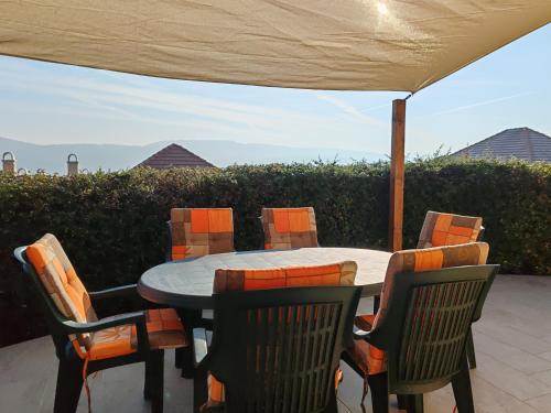 balkon/terras, Wellness Park Apartman in Dunaszentmiklos