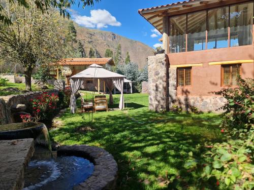 Casa elegante en el Valle Sagrado - vistas impresionantes a la catarata, montañas y jardin