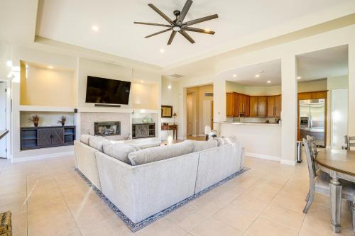 Saltwater Pool and Hot Tub at Mission Hills Home! in Rancho Mirage, USA