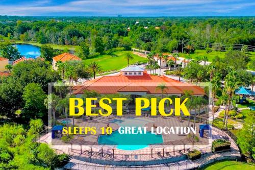 Viola Large 5BR Pool Home in Gated Resort in Davenport, USA