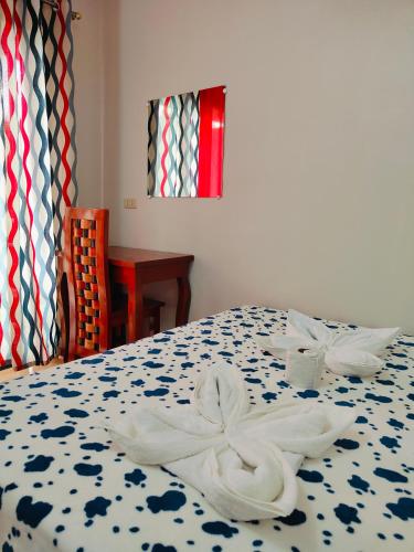 1 double bed