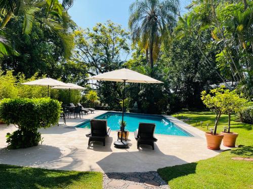 Casa Gabriela para gozar con los tuyos-piscina con calefacción in Cuernavaca, Mexico