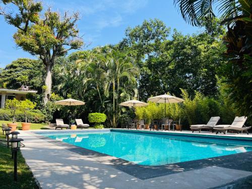 Casa Gabriela para gozar con los tuyos-piscina con calefacción in Cuernavaca, Mexico