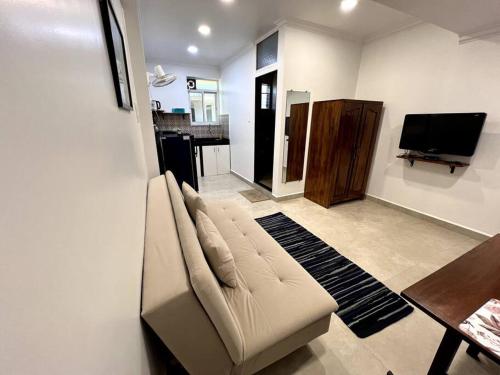 1BHK AC Apartment 500m from Cavelossim Beach-Sussegado near Mobor Beach