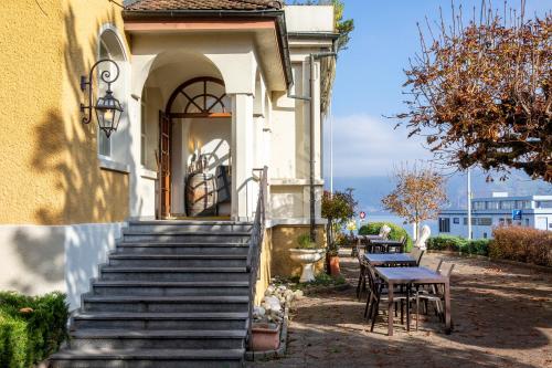 Restaurant, Rigiblick am See in Buochs