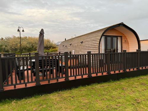 A szálláshely kívülről, Ffrith Park hotel pods in Prestatyn